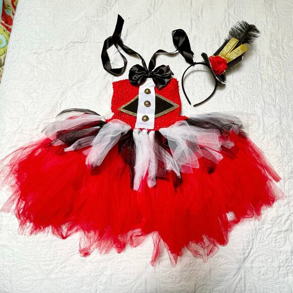 The Greatest Showman Tulle Ringmaster Costume and Hat - Picture 2 of 10